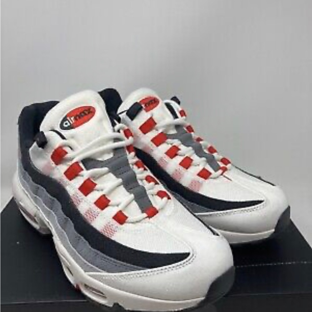 Nike Air Max 95 QS Chile Red Japan Plum Blossom Smoke Grey